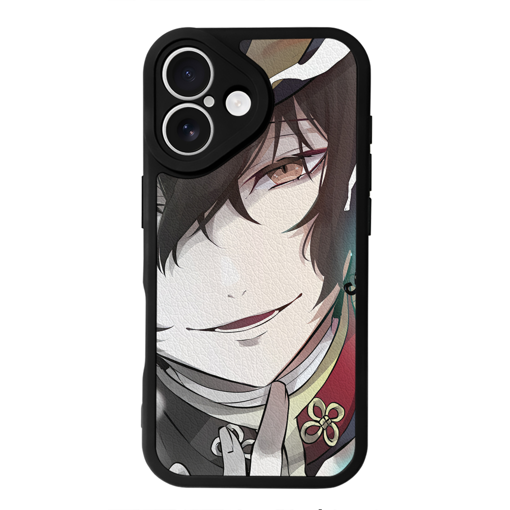 （画像用） 文豪ストレイドッグス Bungo Stray Dogs 【iPhone 16シリーズ対応】シリコンスマホケース（レザー調） 材質：シリコン